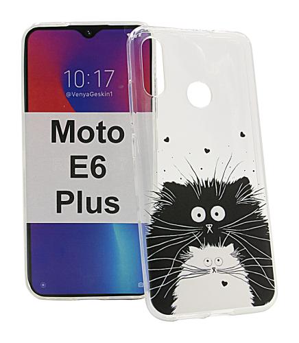 billigamobilskydd.se TPU-Designkotelo Motorola Moto E6 Plus