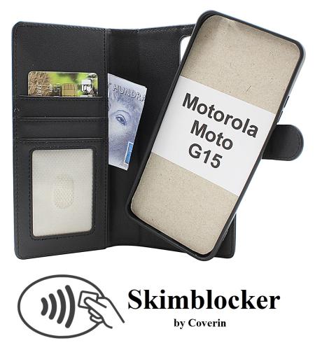 Coverin Skimblocker Motorola Moto G15 / G15 Power Magneetti Puhelimen Kuoret