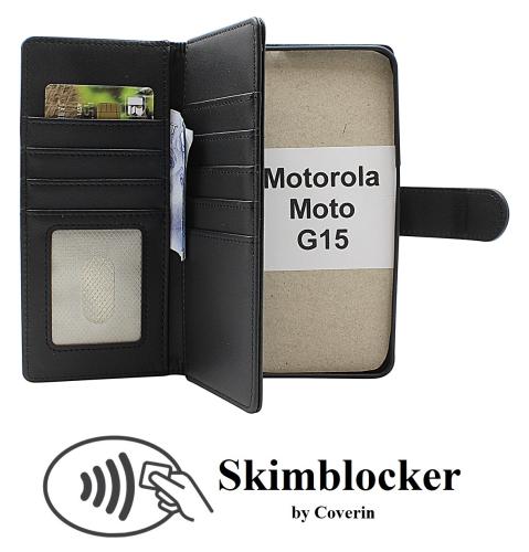 Coverin Skimblocker Motorola Moto G15 / G15 Power XL Magneetti Puhelimen Kuoret