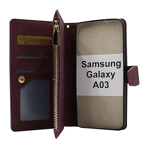 billigamobilskydd.se XL Standcase Luksuskotelo puhelimeen Samsung Galaxy A03 (A035G/DS)