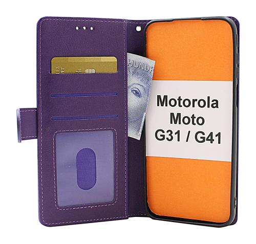 Coverin Zipper Standcase Wallet Motorola Moto G31/G41