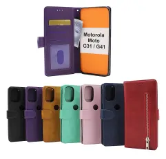 Coverin Zipper Standcase Wallet Motorola Moto G31/G41