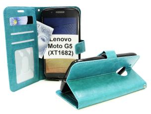 billigamobilskydd.se Crazy Horse Lompakko Lenovo Moto G5 (XT1682)