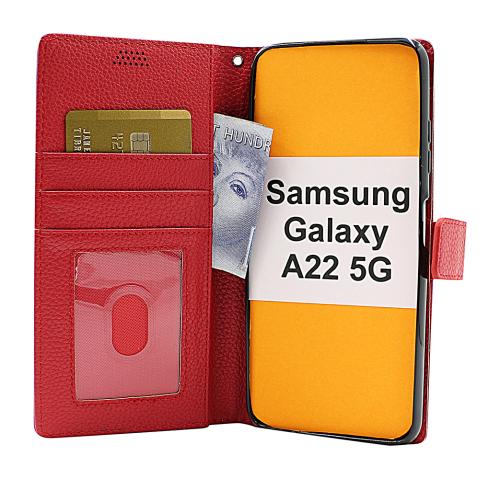 billigamobilskydd.se New Jalusta Lompakkokotelo Samsung Galaxy A22 5G (SM-A226B)