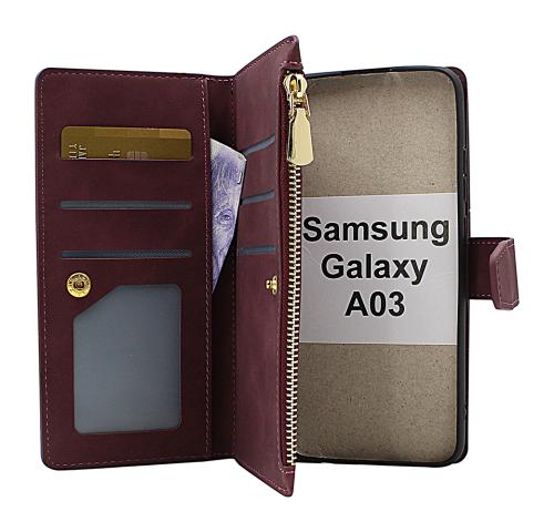 billigamobilskydd.se XL Standcase Luksuskotelo puhelimeen Samsung Galaxy A03 (A035G/DS)