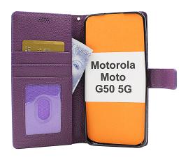 Coverin New Jalusta Lompakkokotelo Motorola Moto G50 5G