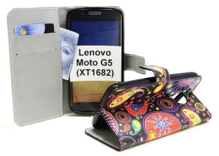 billigamobilskydd.se Kuviolompakko Lenovo Moto G5 (XT1682)