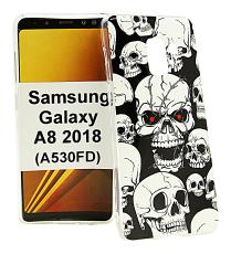 billigamobilskydd.se TPU-Designkotelo Samsung Galaxy A8 2018 (A530FD)