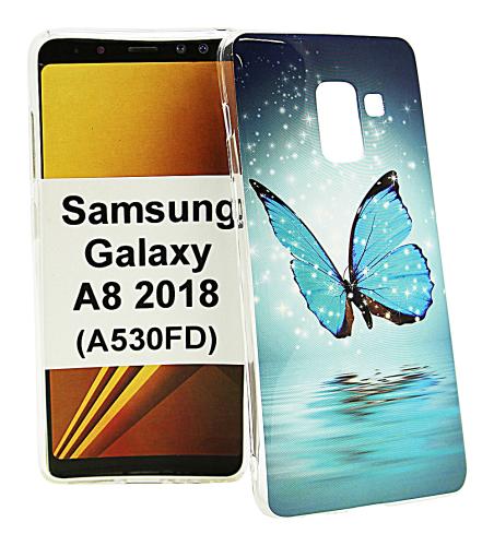 billigamobilskydd.se TPU-Designkotelo Samsung Galaxy A8 2018 (A530FD)