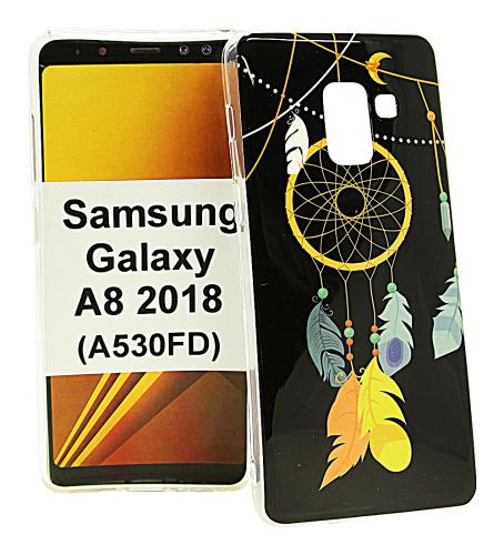 billigamobilskydd.se TPU-Designkotelo Samsung Galaxy A8 2018 (A530FD)