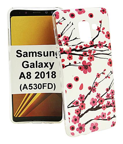 billigamobilskydd.se TPU-Designkotelo Samsung Galaxy A8 2018 (A530FD)