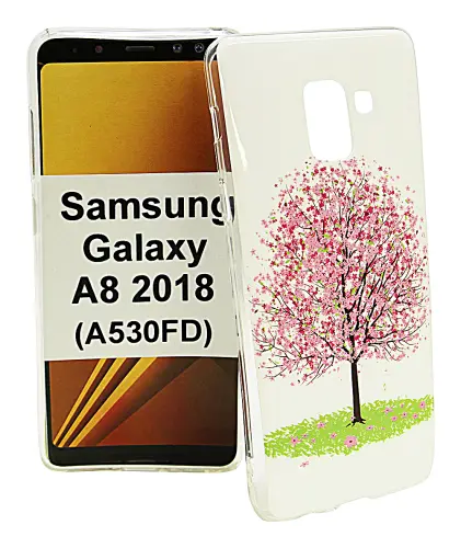billigamobilskydd.se TPU-Designkotelo Samsung Galaxy A8 2018 (A530FD)