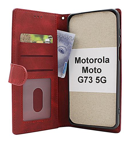 billigamobilskydd.se Zipper Standcase Wallet Motorola Moto G73 5G