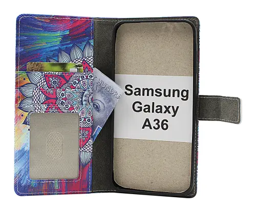 Coverin Skimblocker Samsung Galaxy A36 Magneetti Puhelimen Kuoret Design