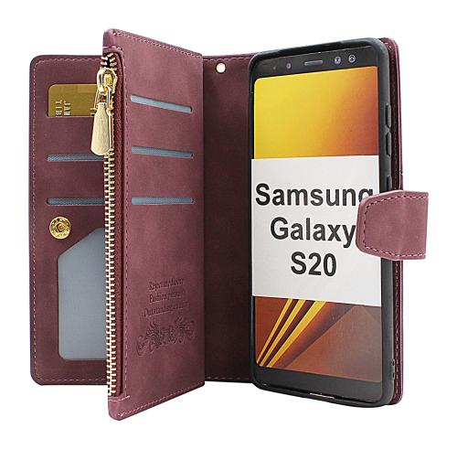 billigamobilskydd.se XL Standcase Luksuskotelo puhelimeen Samsung Galaxy S20 / S20 5G