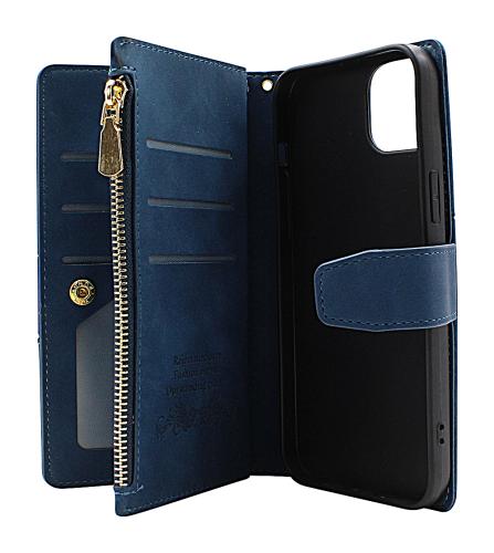 billigamobilskydd.se XL Standcase Luksuskotelo puhelimeen iPhone 14 Plus (6.7)