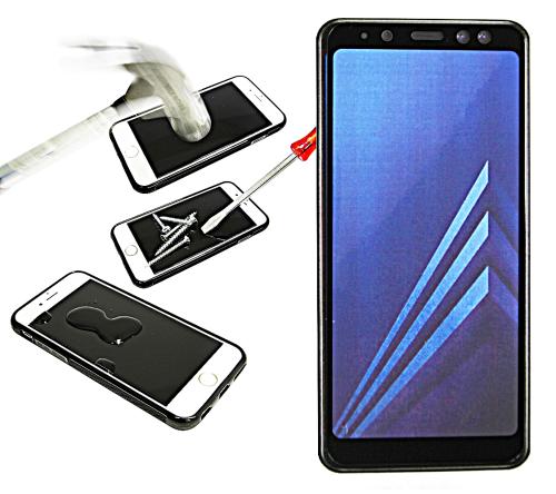 billigamobilskydd.se Näytönsuoja karkaistusta lasista Samsung Galaxy A8 2018 (A530FD)
