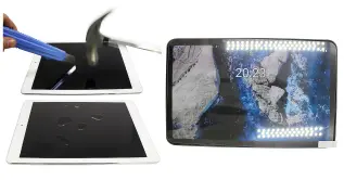 billigamobilskydd.se N&auml;yt&ouml;nsuoja karkaistusta lasista Nokia T20