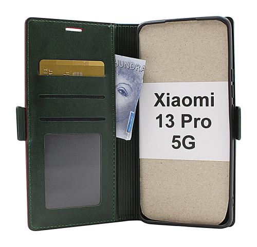 billigamobilskydd.se Luksuskotelo Standcase Wallet Xiaomi 13 Pro 5G