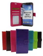 billigamobilskydd.se Crazy Horse Lompakko Motorola Moto G9 Plus