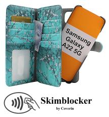 Coverin Skimblocker XL Magnet Designwallet Samsung Galaxy A22 5G (SM-A226B)