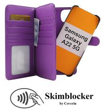 Coverin Skimblocker XL Magnet Wallet Samsung Galaxy A22 5G (SM-A226B)