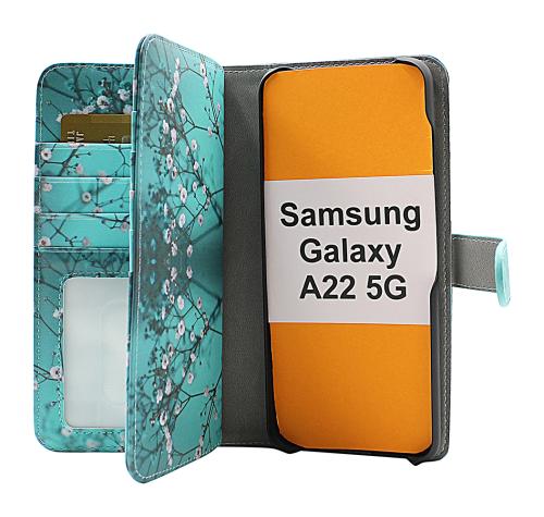 Coverin Skimblocker XL Magnet Designwallet Samsung Galaxy A22 5G (SM-A226B)