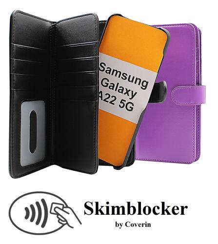 Coverin Skimblocker XL Magnet Wallet Samsung Galaxy A22 5G (SM-A226B)