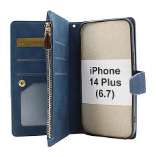billigamobilskydd.se XL Standcase Luksuskotelo puhelimeen iPhone 14 Plus (6.7)