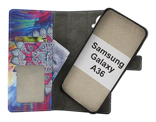 Coverin Skimblocker Samsung Galaxy A36 Magneetti Puhelimen Kuoret Design