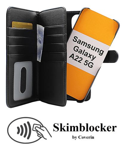 Coverin Skimblocker XL Magnet Wallet Samsung Galaxy A22 5G (SM-A226B)