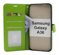 billigamobilskydd.se Crazy Horse Samsung Galaxy A36 Puhelimen Kuoret