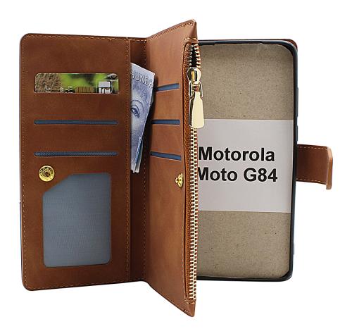 billigamobilskydd.se XL Standcase Luksuskotelo puhelimeen Motorola Moto G84