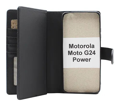 Coverin Skimblocker Motorola Moto G24 Power XL Magneetti Puhelimen Kuoret