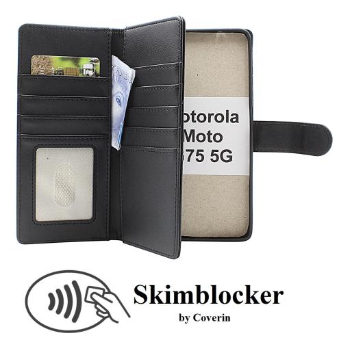 Coverin Skimblocker Motorola Moto G75 5G XL Magneetti Puhelimen Kuoret