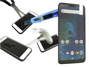 Coverin N&auml;yt&ouml;nsuoja karkaistusta lasista Xiaomi Mi A2 Lite
