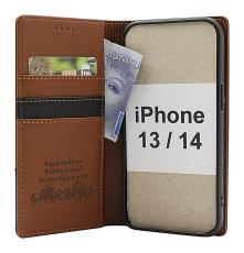 Coverin iPhone 13 / 14 Premium Lompakkokotelo Slim