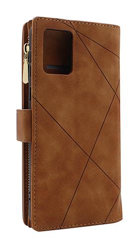 billigamobilskydd.se XL Standcase Luksuskotelo puhelimeen Motorola Moto E13