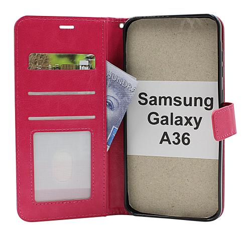 billigamobilskydd.se Crazy Horse Samsung Galaxy A36 Puhelimen Kuoret