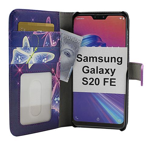 Coverin Skimblocker Design Magneettilompakko Samsung Galaxy S20 FE / S20 FE 5G
