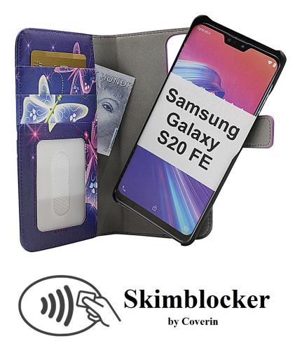 Coverin Skimblocker Design Magneettilompakko Samsung Galaxy S20 FE / S20 FE 5G