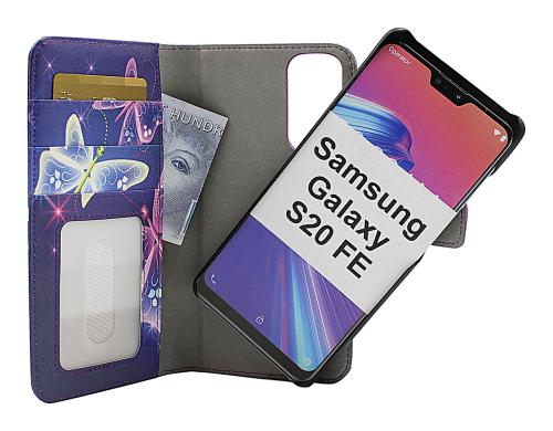 Coverin Skimblocker Design Magneettilompakko Samsung Galaxy S20 FE / S20 FE 5G
