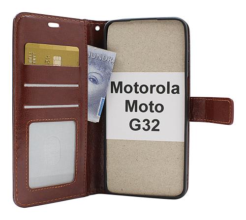 billigamobilskydd.se Crazy Horse Lompakko Motorola Moto G32