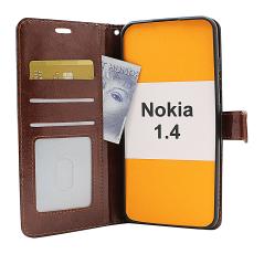 billigamobilskydd.se Crazy Horse Lompakko Nokia 1.4
