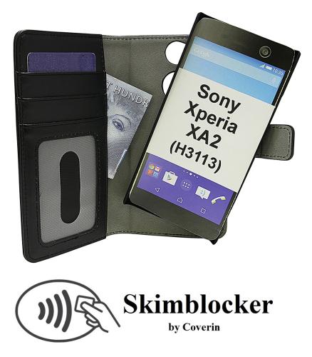 Coverin Skimblocker Magneettikotelo Sony Xperia XA2 (H3113 / H4113)