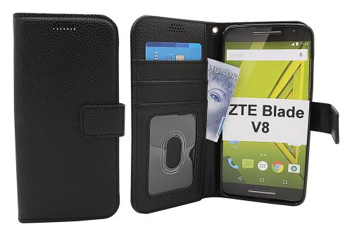 billigamobilskydd.se New Jalusta Lompakkokotelo ZTE Blade V8