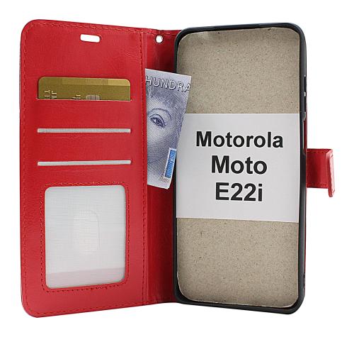 billigamobilskydd.se Crazy Horse Lompakko Motorola Moto E22i