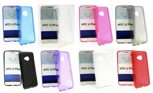 billigamobilskydd.se S-Line TPU-muovikotelo HTC U Play