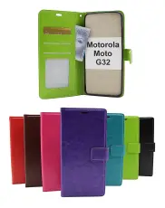 Coverin Crazy Horse Lompakko Motorola Moto G32