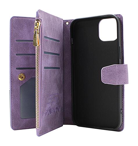 billigamobilskydd.se XL Standcase Luksuskotelo puhelimeen iPhone 14 Plus (6.7)